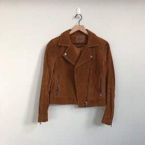 Blank NYC Suede Moto Jacket